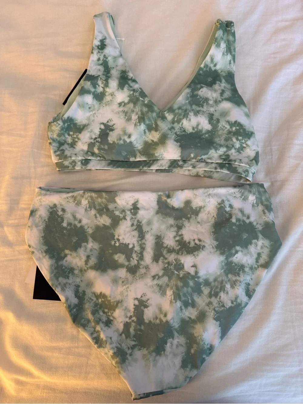 NWT Senita Spearmint Tie Dye Bathing Suit Size Medium AND Large